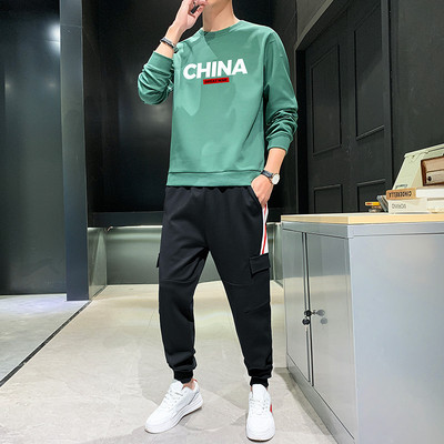 Meeste kaheosaline prindiga spordikomplekt