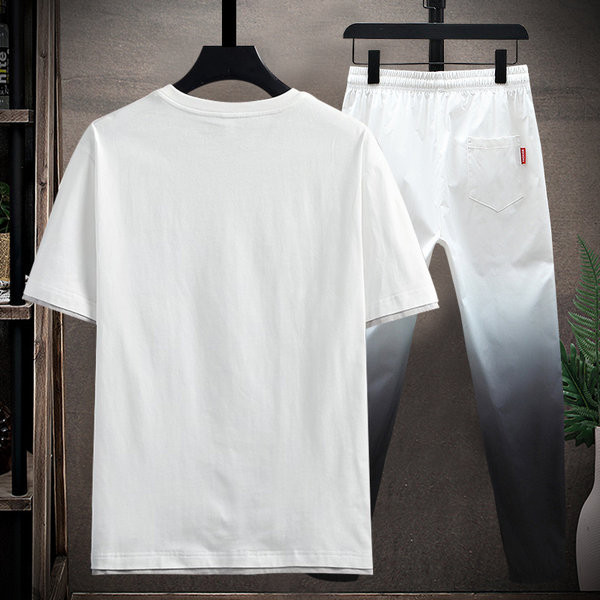 Ανδρικά αθλητικά σετ από μπλουζάκι με κοντά μανίκια και σορτς