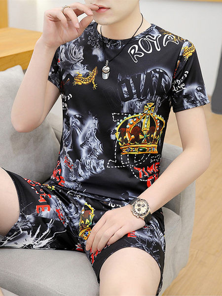 Ανδρικό σετ χρώματος με επιγραφές