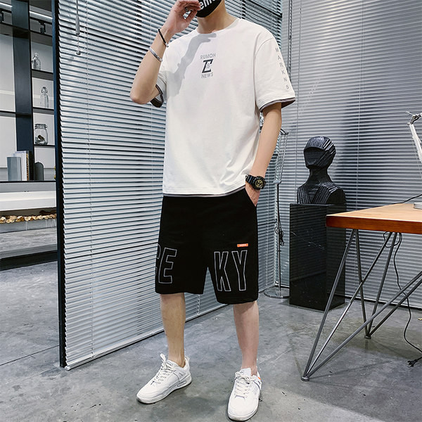 Ανδρικό σετ μπλουζάκι και σορτς