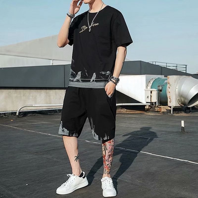 Igapäevane 3/4 varrukatega spordimeeskond meestele