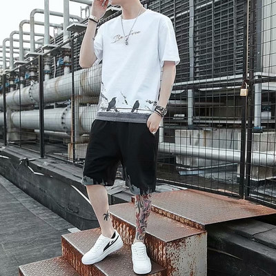 Igapäevane 3/4 varrukatega spordimeeskond meestele