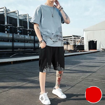 Igapäevane 3/4 varrukatega spordimeeskond meestele