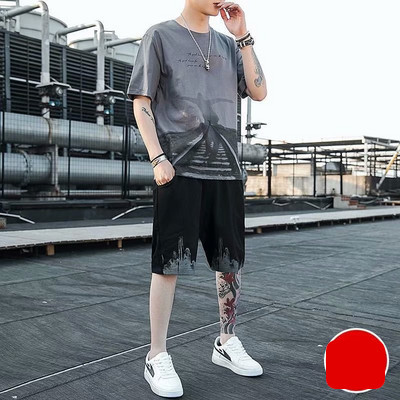 Igapäevane 3/4 varrukatega spordimeeskond meestele