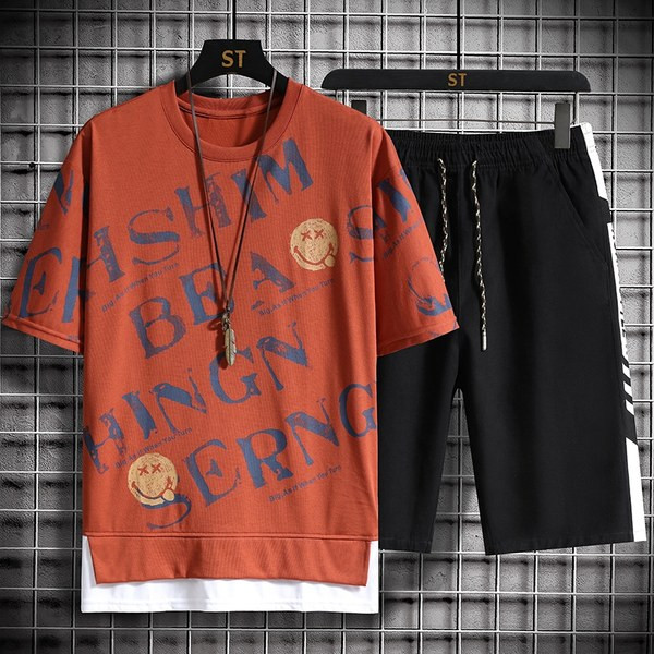 Ανδρικό σετ από δύο μέρη με εφαρμογή