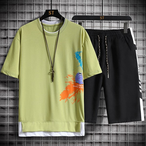 Ανδρικό σετ από δύο μέρη με εφαρμογή