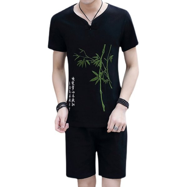 Ανδρικά σετ με κέντημα και  ντεκολτέ