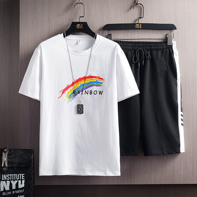 Casual σετ μπλουζών και σορτς σε τρία μοντέλα