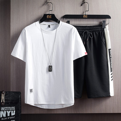 Casual σετ μπλουζών και σορτς σε τρία μοντέλα