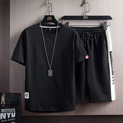 Casual σετ μπλουζών και σορτς σε τρία μοντέλα