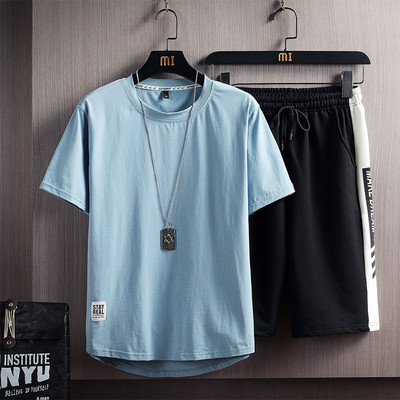 Casual σετ μπλουζών και σορτς σε τρία μοντέλα