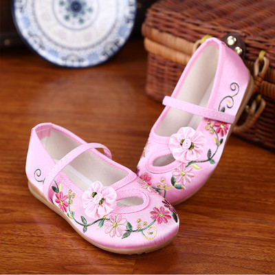 Tikitud lilledega vabaajajalatsid tüdrukutele