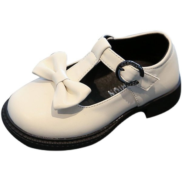 Bērnu apavi no eko ādas ar lenti un sprādzi