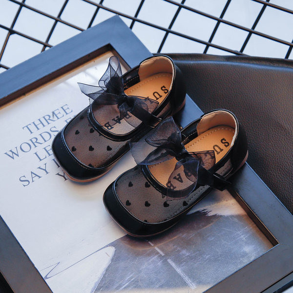 Bērnu ikdienas apavi ar sietu un lenti