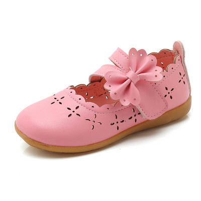 Pavasario-rudens batai iš eko odos su 3D gėlėmis