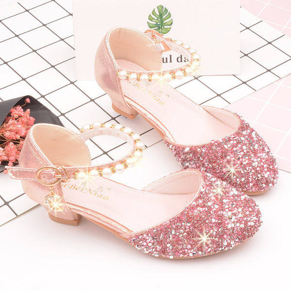 Aktuāli bērnu apavi ar pērlēm meitenēm