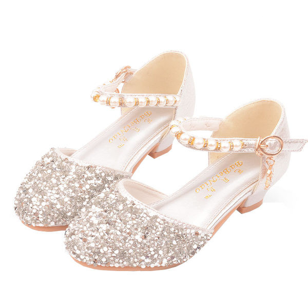 Aktuāli bērnu apavi ar pērlēm meitenēm