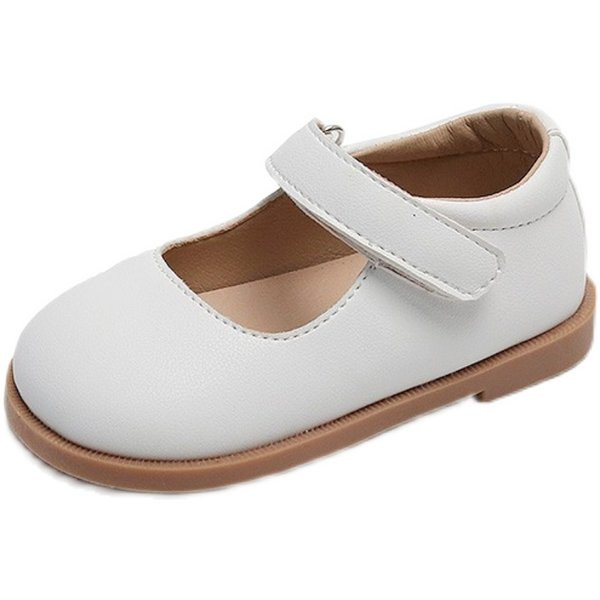 Laste vabaaja nahast jalatsid plaastriga