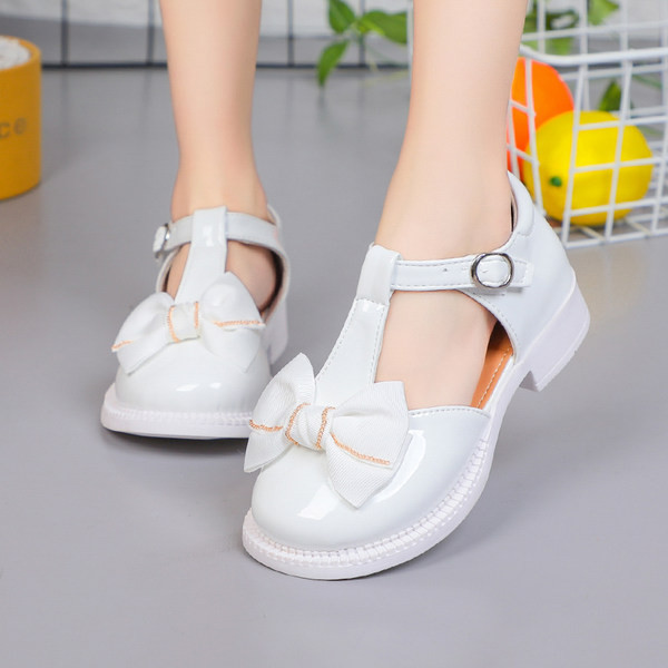 Νέο μοντέλο έκο δρμάτινα παπούτσια άνοιξη-καλοκαιριού με κορδέλα