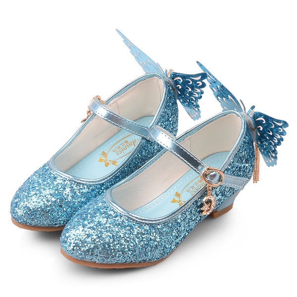 Laste läikivad 3D elemendiga kingad