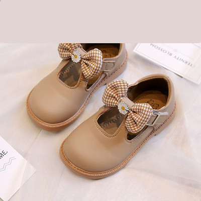 Öko-nahast laste vabaajajalatsid 3D karikakra kaunistusega