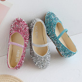 Säravad elastsed lastejalatsid - tüdrukutele