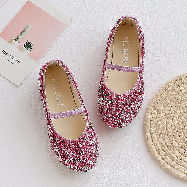 Säravad elastsed lastejalatsid - tüdrukutele