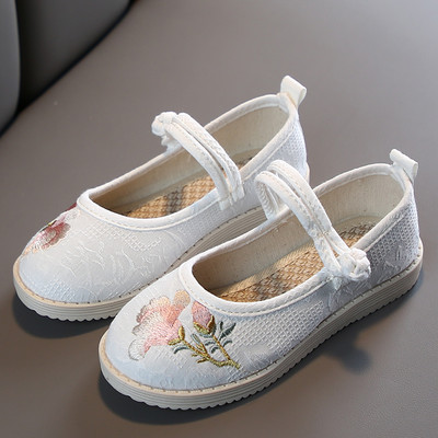 Tüdrukute vabaaja takjakinnitusega lastejalatsid