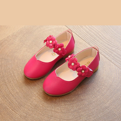 Ikdienas apavi meitenēm no mākslīgās ādas ar velcro aizdari