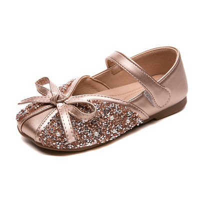 Laste läikivad paela ja litritega kingad