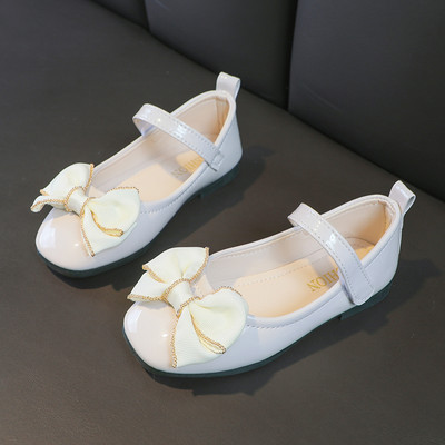 Casual παπούτσια για κορίτσια από οικολογικό δέρμα με κορδέλα