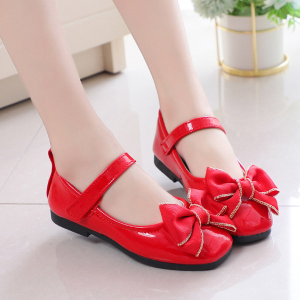 Casual παπούτσια για κορίτσια από οικολογικό δέρμα με κορδέλα