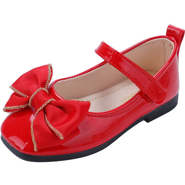 Casual παπούτσια για κορίτσια από οικολογικό δέρμα με κορδέλα