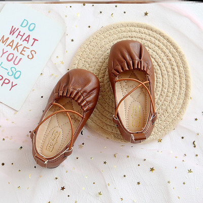 Öko-nahast laste vabaajajalatsid paeltega