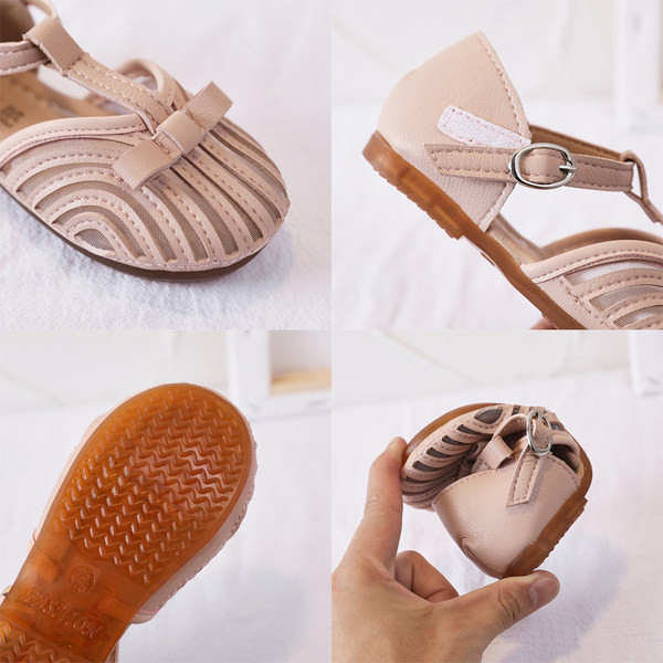 Šiuolaikiški batai mergaitei su sagtimi ir kaspinu