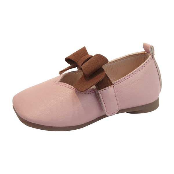 Öko-nahast valmistatud vabaaja lastejalatsid paelaga