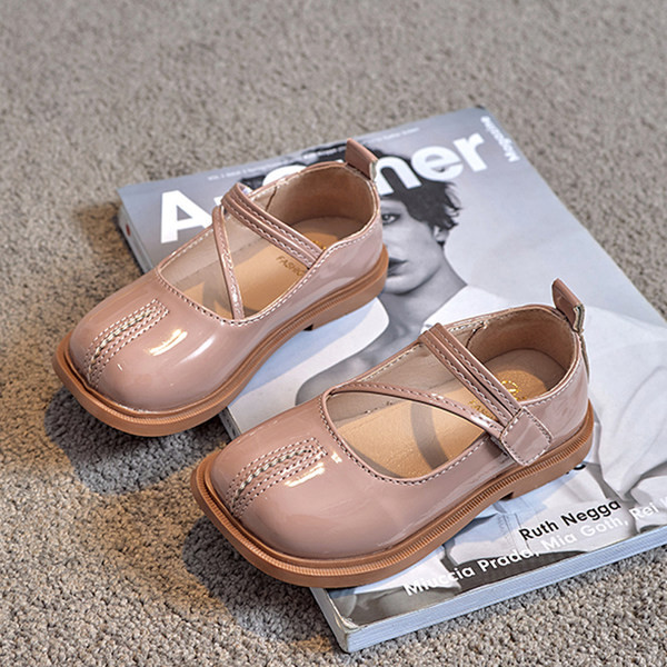 Bērnu ādas apavi ar velcro