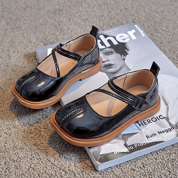 Bērnu ādas apavi ar velcro