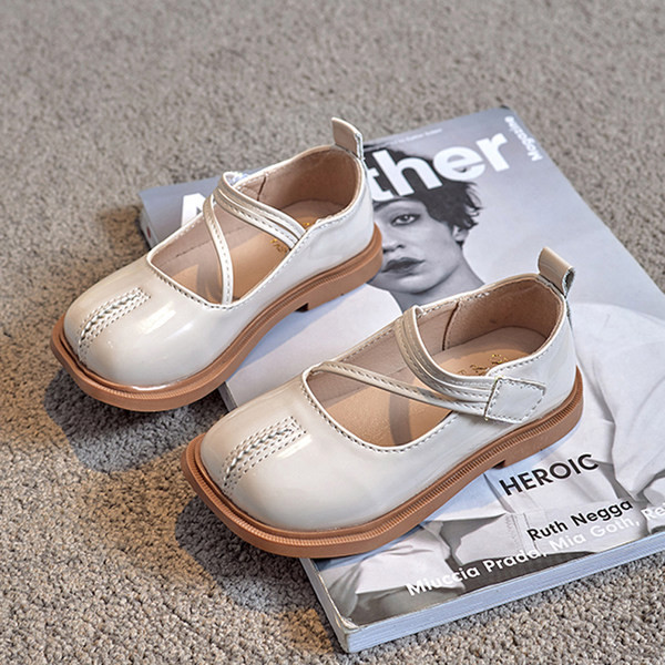 Bērnu ādas apavi ar velcro