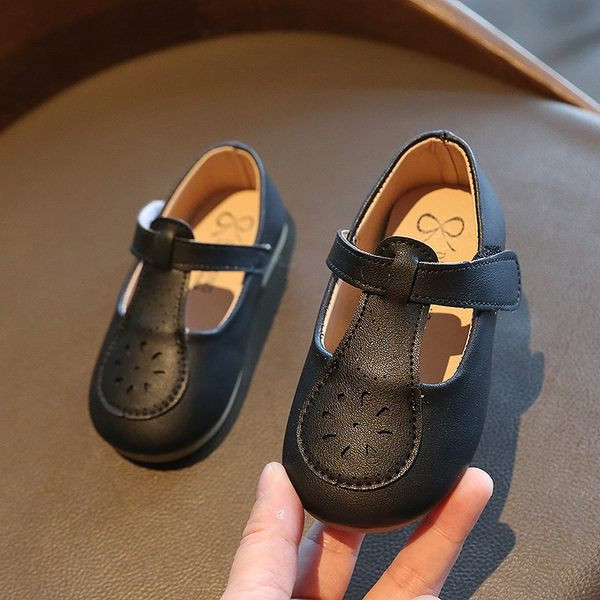 Bērnu ādas apavi ar velcro