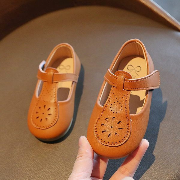 Bērnu ādas apavi ar velcro