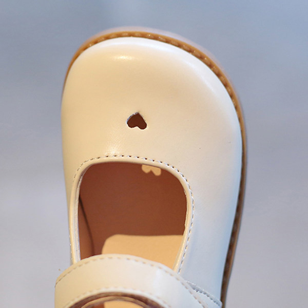 Παιδικά έκο δερμάτινα παπούτσια με velcro για κορίτσια