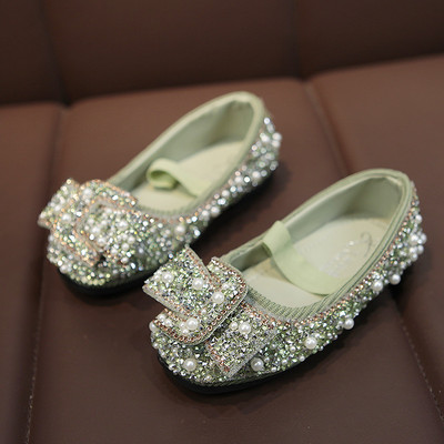 Lameda talla ja pärlitega kaunistustega vabaaja lastejalatsid