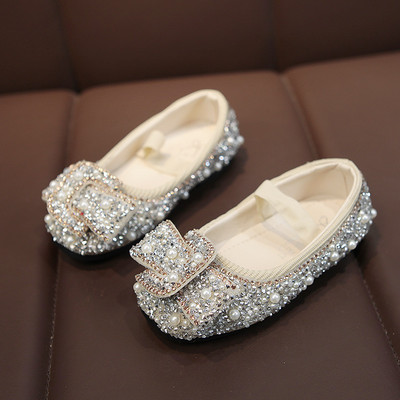 Lameda talla ja pärlitega kaunistustega vabaaja lastejalatsid