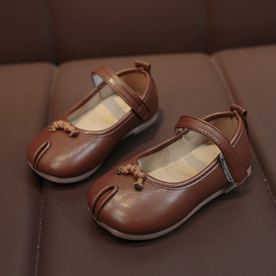 Öko-nahast ja takjakinnitusega vabaaja lastejalatsid