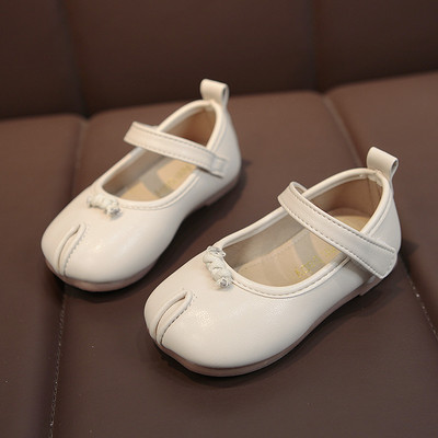 Öko-nahast ja takjakinnitusega vabaaja lastejalatsid