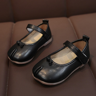 Öko-nahast ja takjakinnitusega vabaaja lastejalatsid