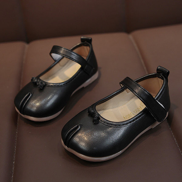 Öko-nahast ja takjakinnitusega vabaaja lastejalatsid