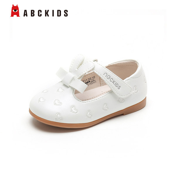 Παιδικά παπούτσια με κορδέλα και πέρλες