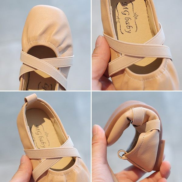 Kahes värvitoonis laste nahast vabaajajalatsid